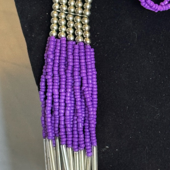 Paparazzi Purple Seed Bead - Picture 2 of 2
